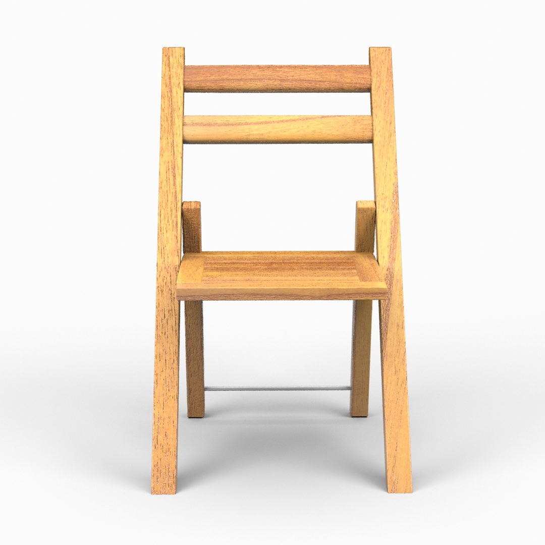 3d rigged chair
