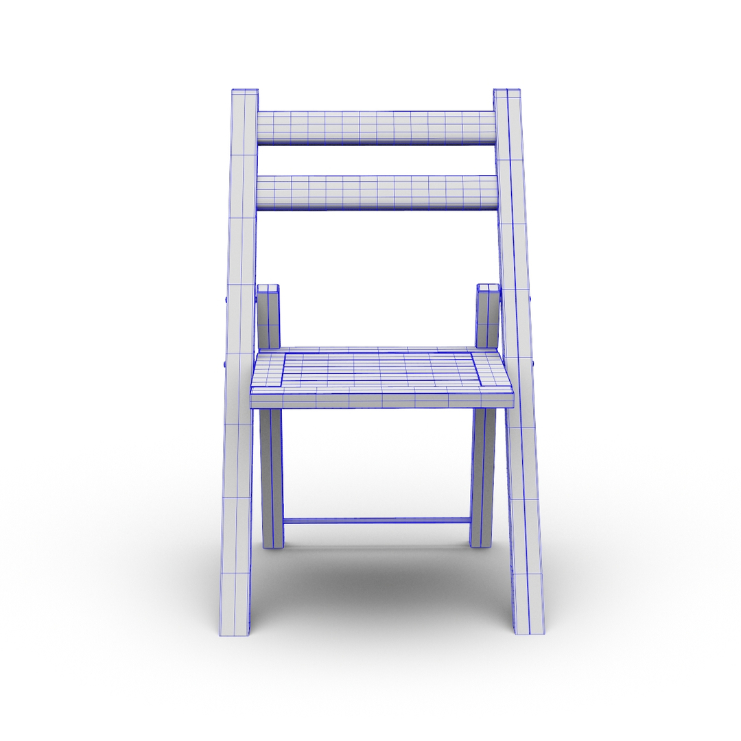 3d rigged chair