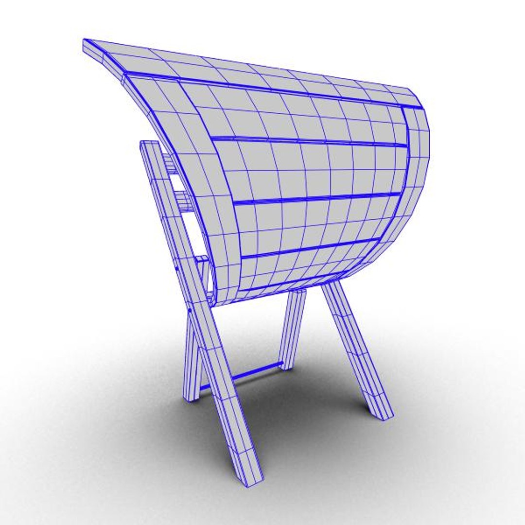 3d rigged chair