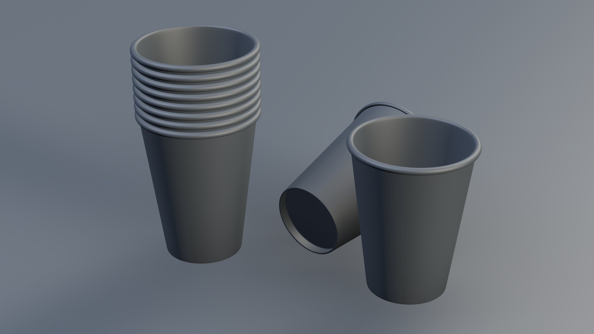 Paper Cup 3D model 3D model - TurboSquid 1758444