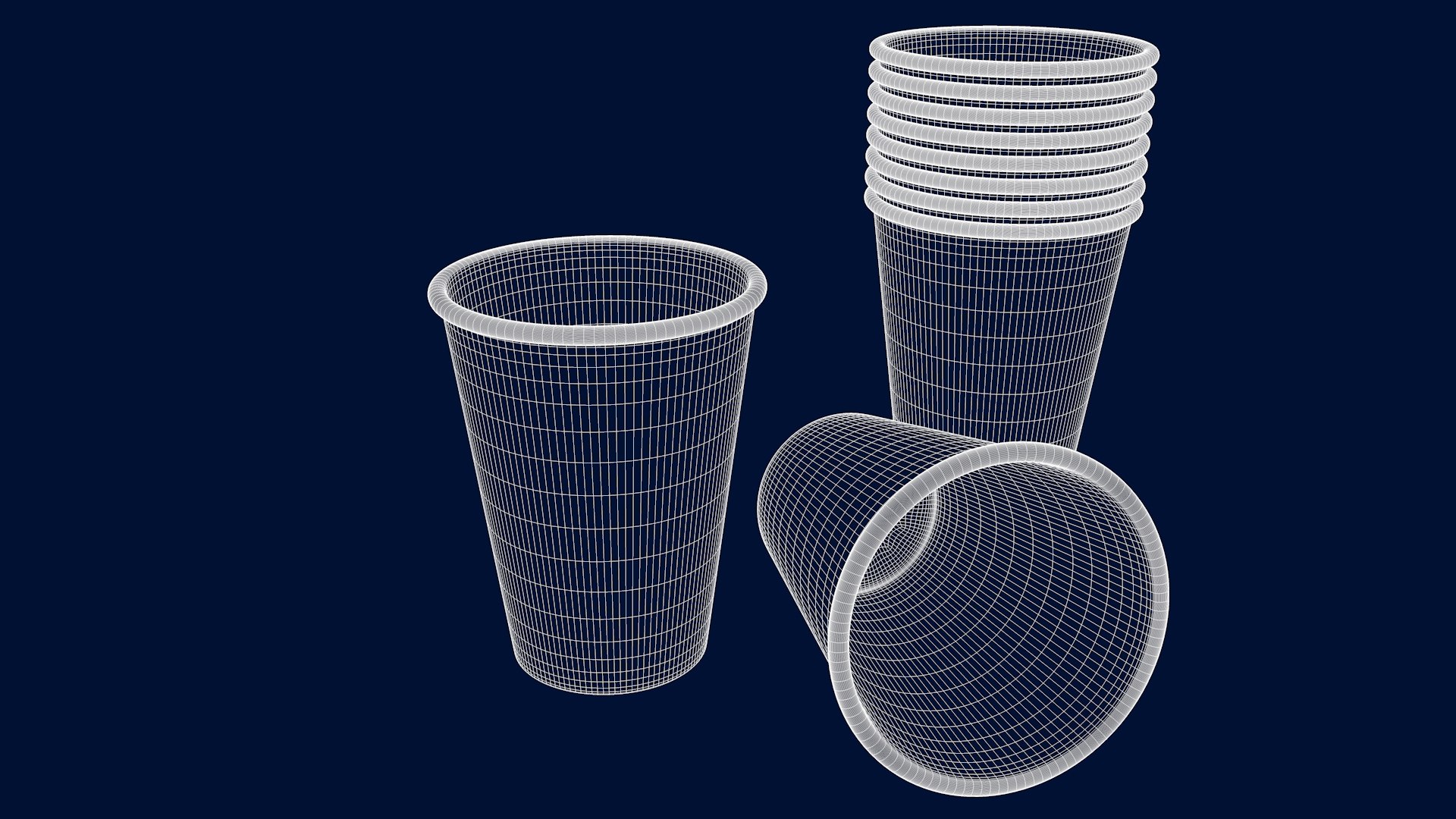 Paper Cup 3D model 3D model - TurboSquid 1758444