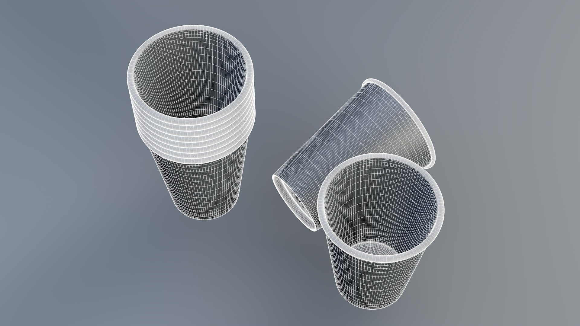 Paper Cup 3D model 3D model - TurboSquid 1758444