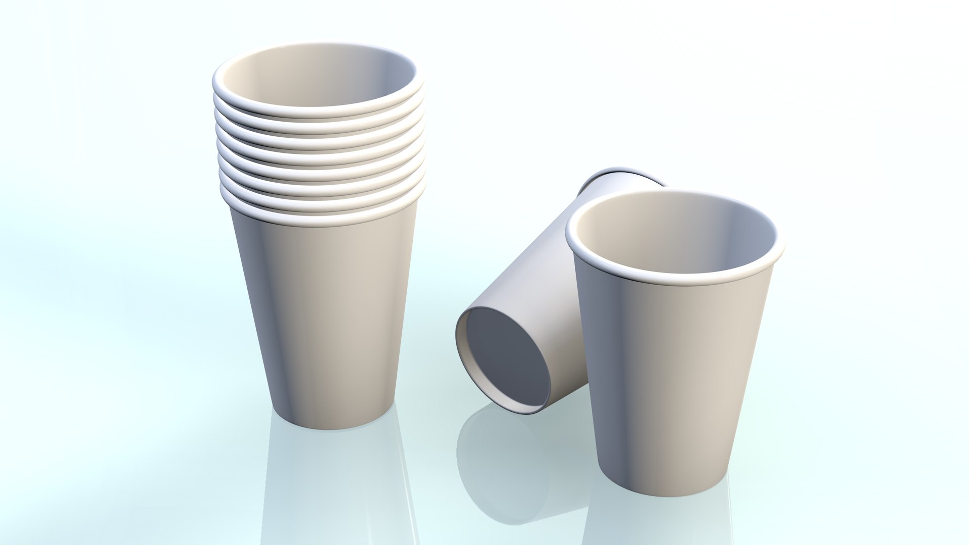 Paper Cup 3D model 3D model - TurboSquid 1758444