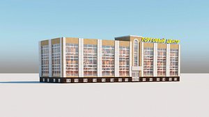 shopping center 3D model