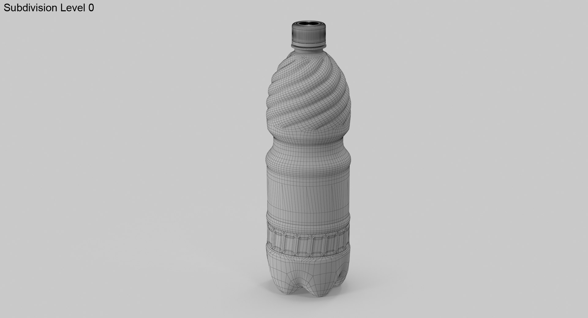 Plastic Bottle Green 3D Model - TurboSquid 2227784