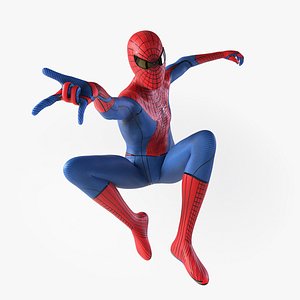 Spider Man Amazing PBR Rigged 3D model
