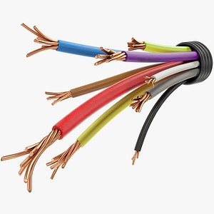 Hanging Bundle of Wires V1