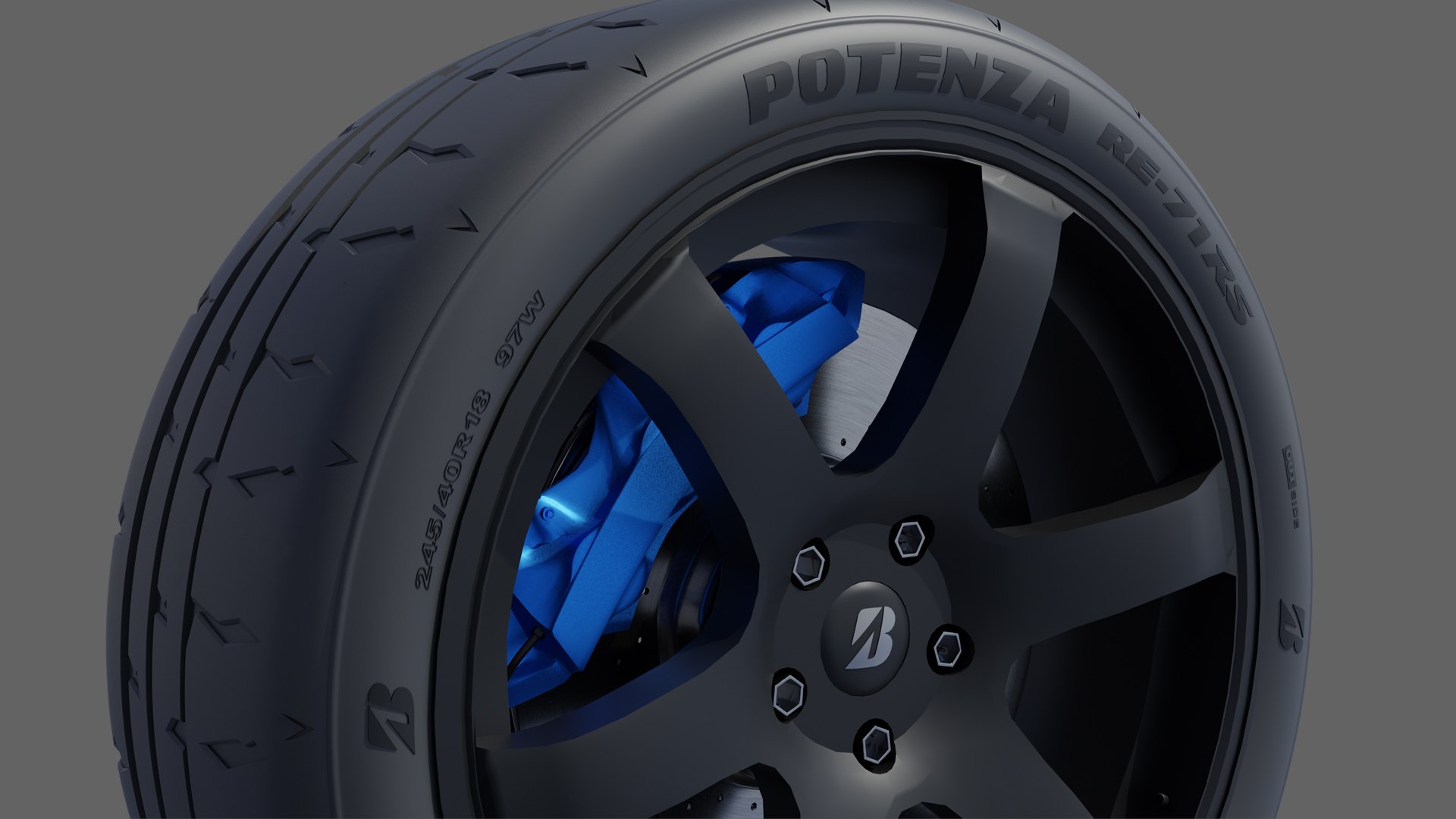 3d Wheel Model of  Bridgestone Potenza RE-71RS 3D model https://p.turbosquid.com/ts-thumb/yR/m8FkKo/WB/z05bridgestonepotenzare71rs/jpg/1697463357/1920x1080/fit_q87/6ae9d9b7f05e510c63bf09f43c8baf30397f2ff5/z05bridgestonepotenzare71rs.jpg