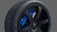 3d Wheel Model of  Bridgestone Potenza RE-71RS