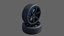 3d Wheel Model of  Bridgestone Potenza RE-71RS
