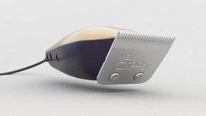 hair clippers 3D model