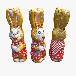 Easter bunny candy 3D model