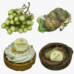 3D Food Mixed Collection 019