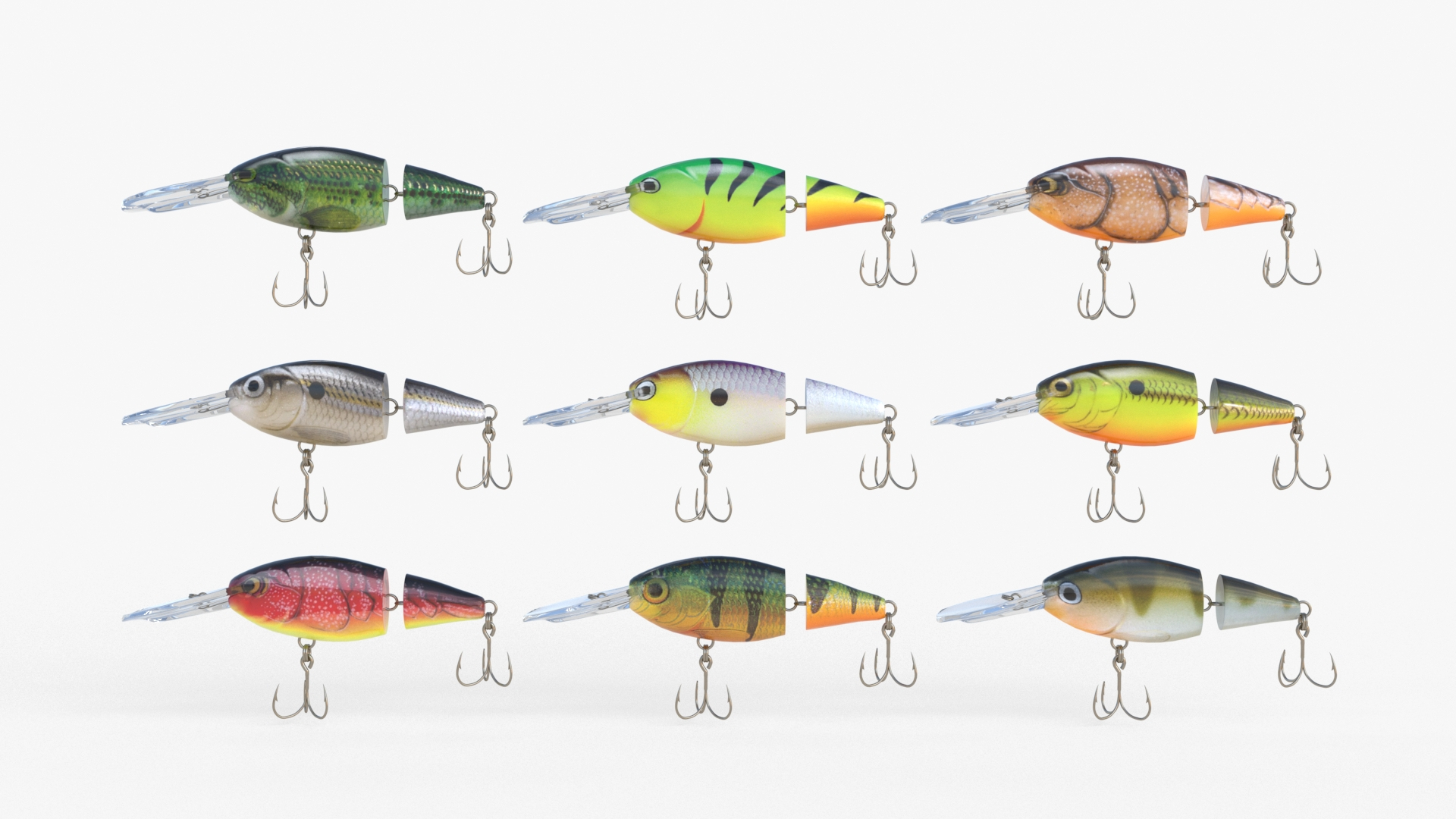 3D Jointed Shad Rap Model - TurboSquid 1778978