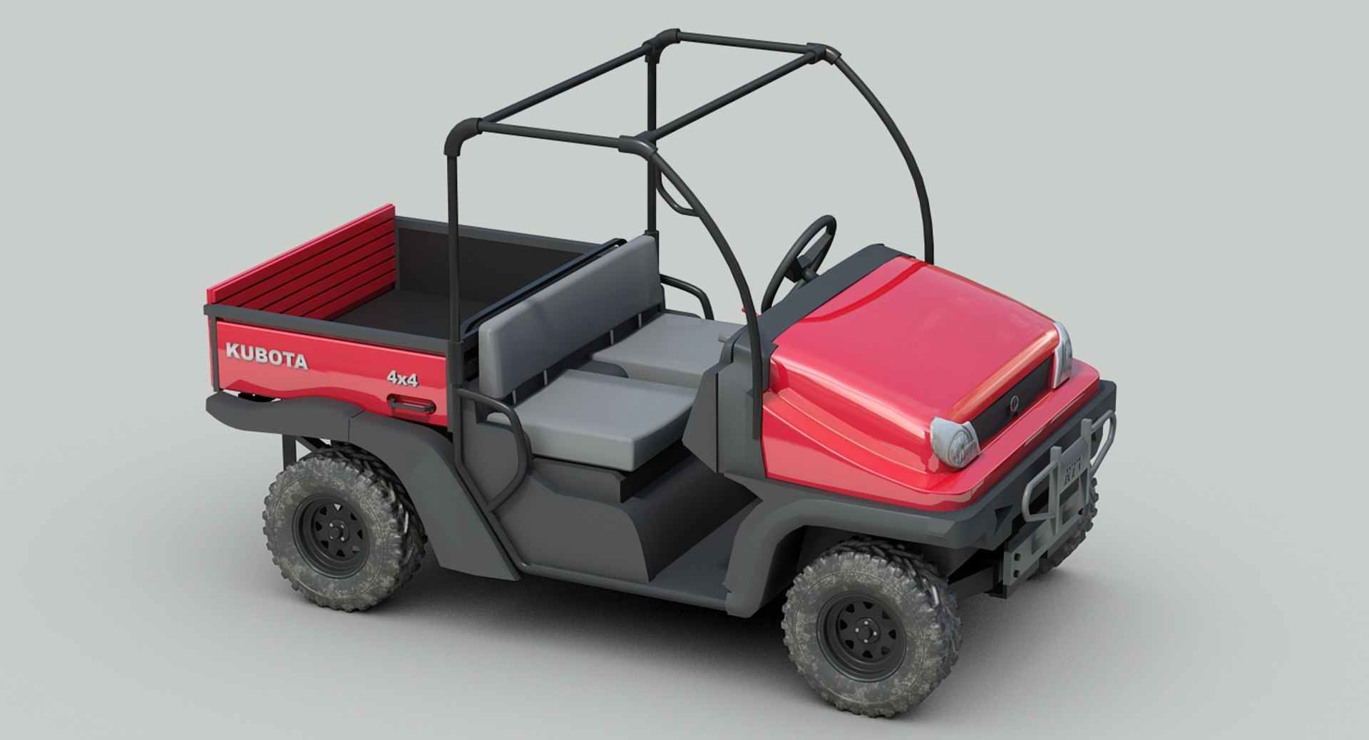 3d Model Kubota Rtv 500 6011