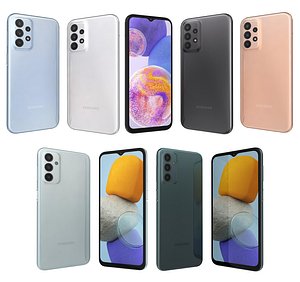 3D Samsung Galaxy A23 And M23