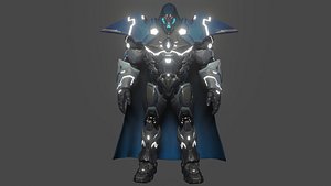 Doctor Doom 2099 Low-poly