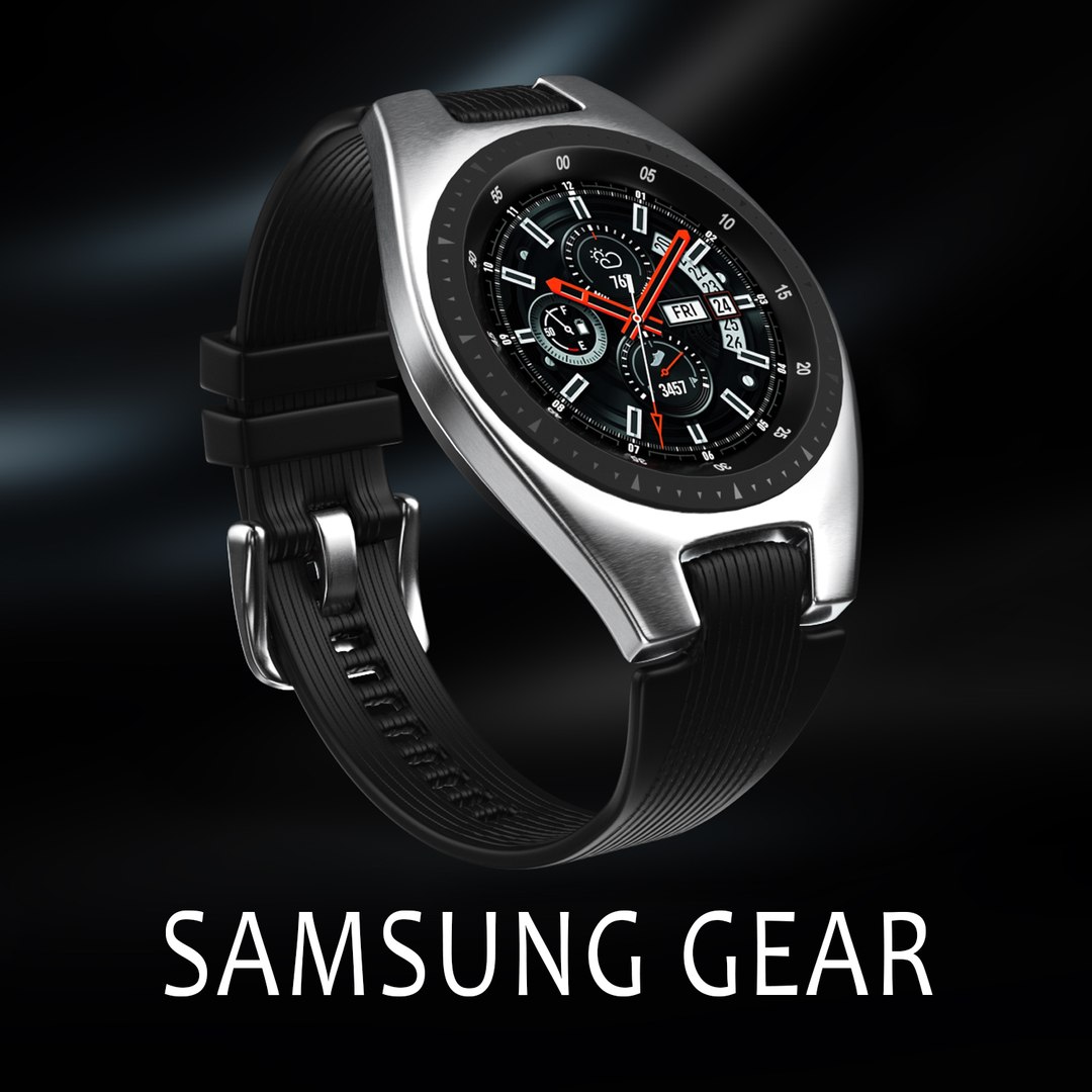 Samsung Galaxy Watch 46mm 3D Model - TurboSquid 1579224