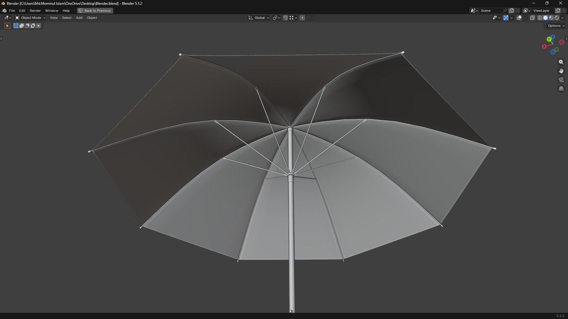Umbrella PBR 3D model https://p.turbosquid.com/ts-thumb/yS/Bs8lgx/rK/screenshot20260626215929/png/1782490936/1920x1080/fit_q87/a0dd94bc8701ad45fbac6a0f8b375616435afd67/screenshot20260626215929.jpg