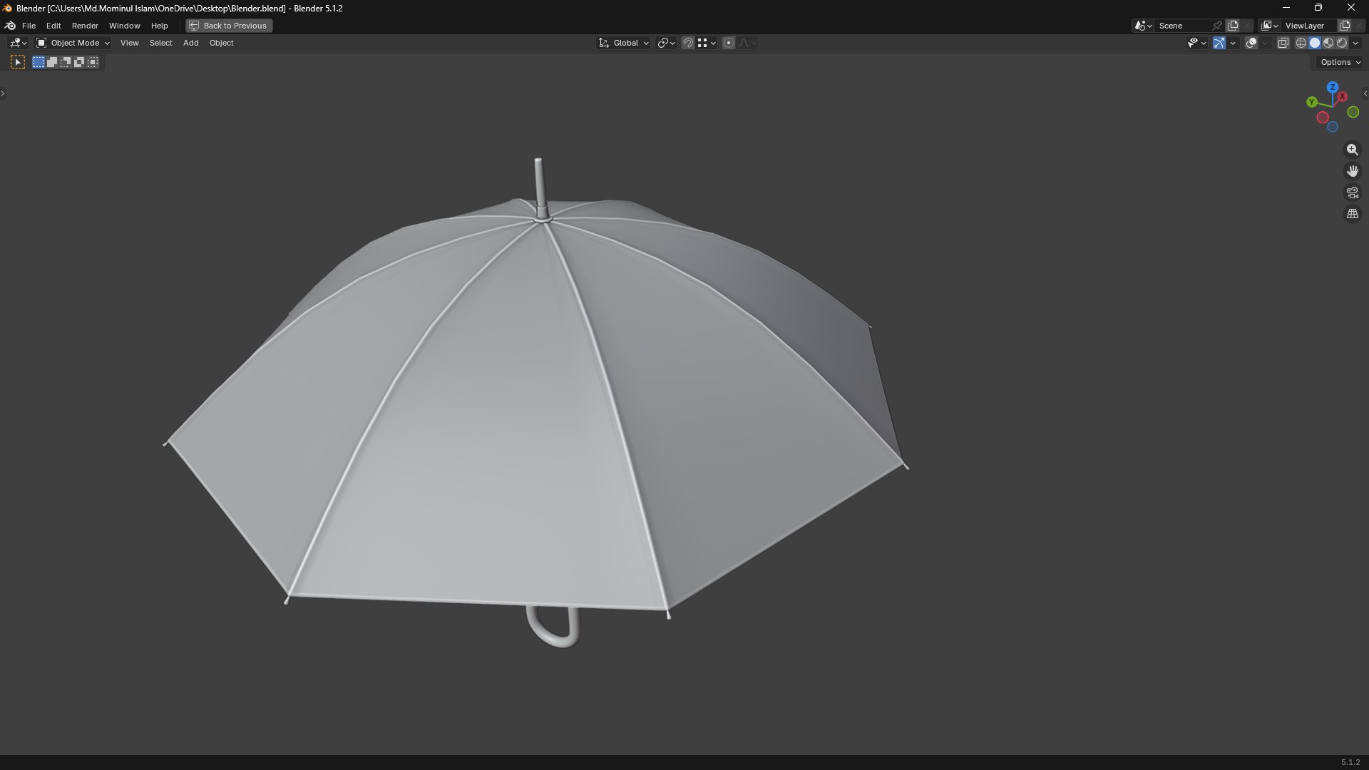 Umbrella PBR 3D model https://p.turbosquid.com/ts-thumb/yS/Bs8lgx/uf/screenshot20260626215839/png/1782490720/1920x1080/fit_q87/7db75bff43fe05b0a570a5d62050063ae1ba85e5/screenshot20260626215839.jpg