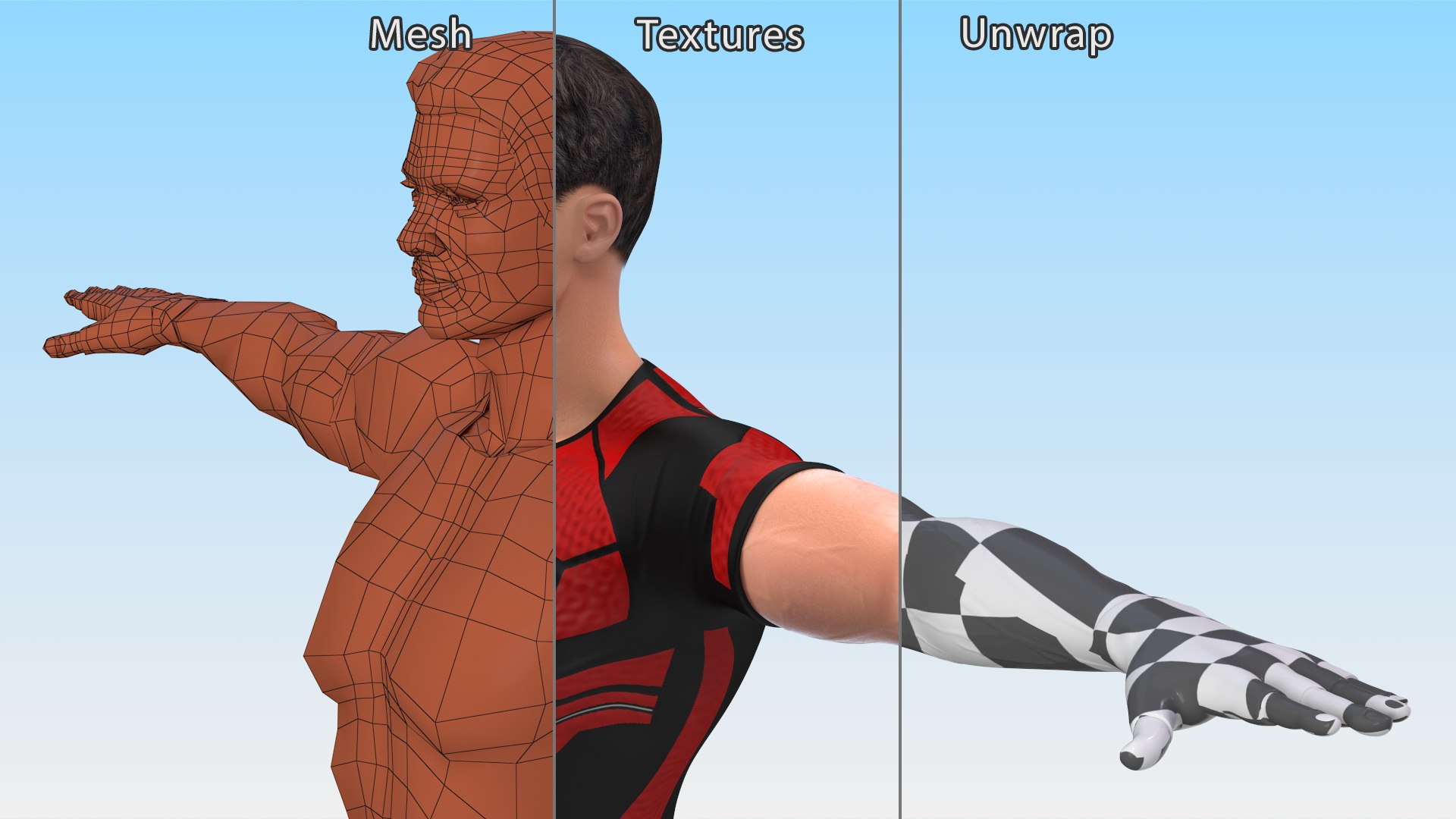 Man with Prosthetic Leg Rigged for Maya model - TurboSquid 2177850