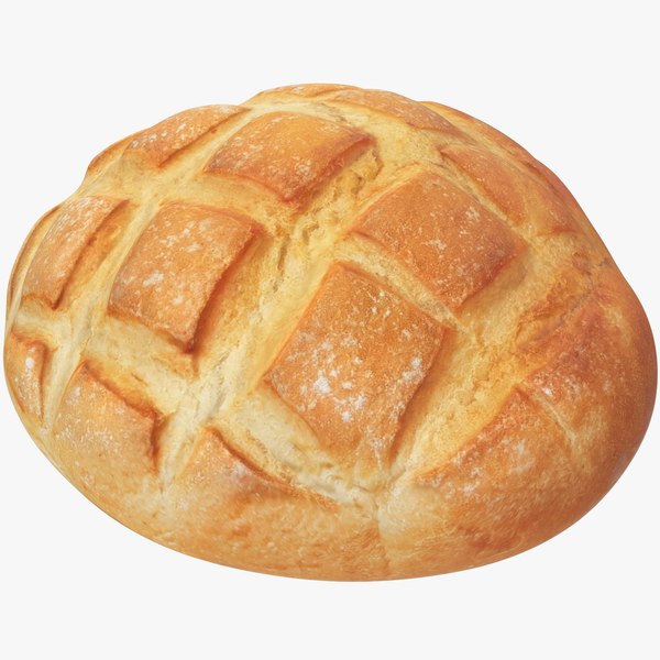 3D model Round Bread V1