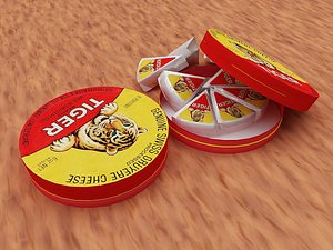 3d model cheese