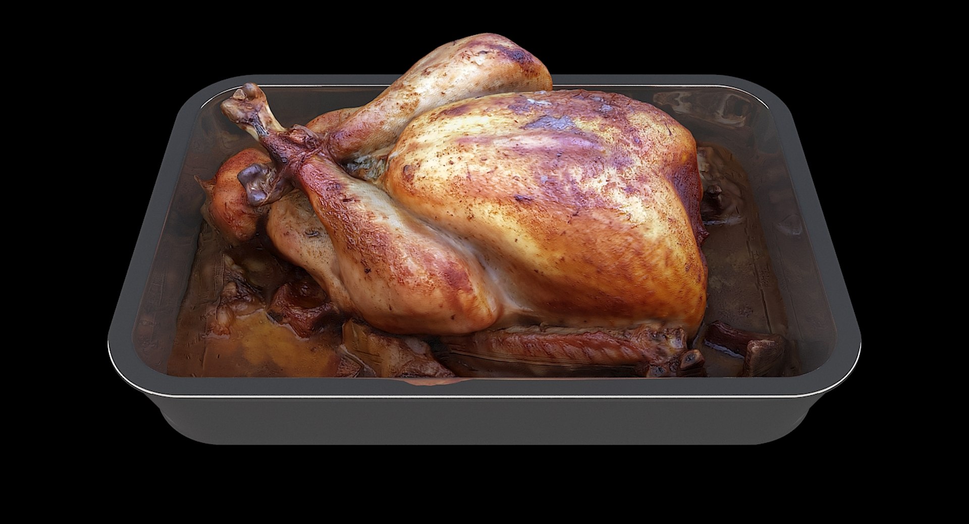 3D Scan Filled Turkey - TurboSquid 1236804