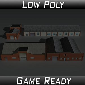 factory building set model