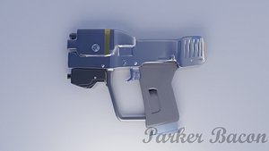 halo m6g magnum 3d fbx