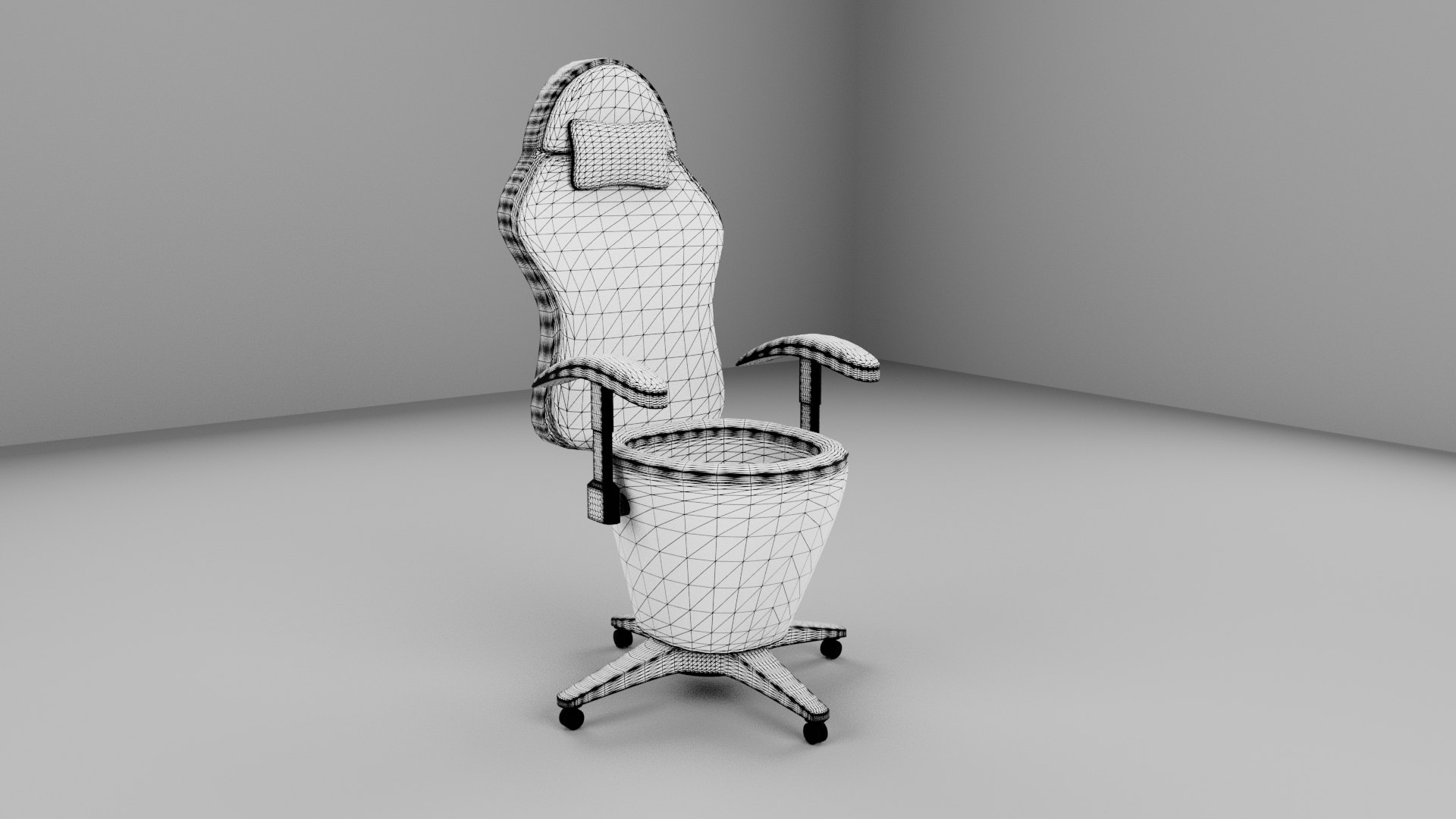 Gaming Chair Toilet Model 3d Model - Turbosquid 2060225