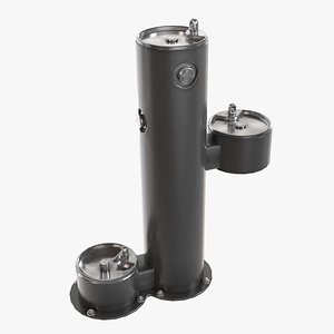 3D drinking fountain model