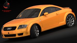 audi tt coupe 3 3d max