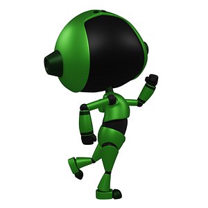 chibi robot 3D model