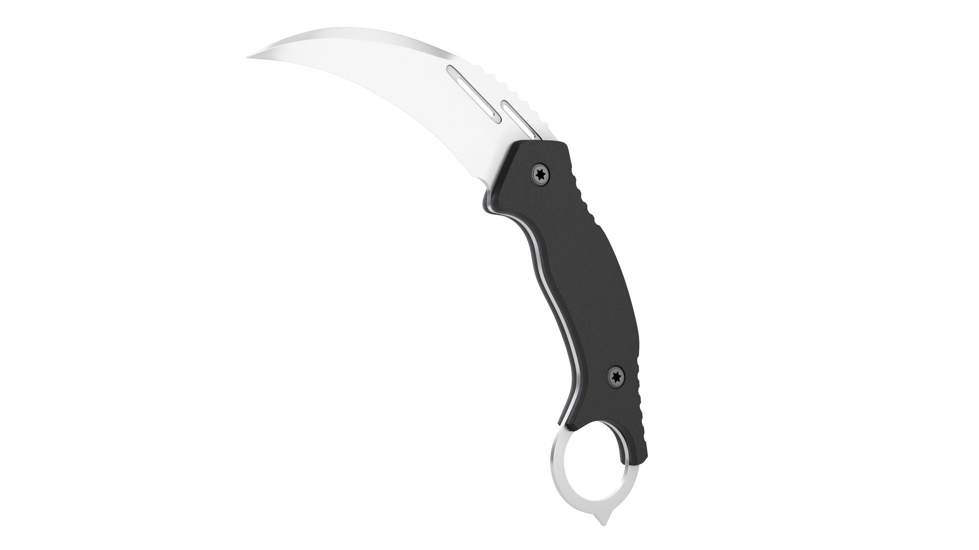 3D Karambit model https://p.turbosquid.com/ts-thumb/yS/hI9Q5X/aM/karambit0020/jpg/1665037204/1920x1080/fit_q87/3e88b14d9800775542605b37ef838f639724ede8/karambit0020.jpg