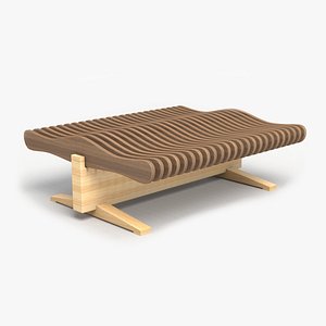 3D Parametric Bench 01