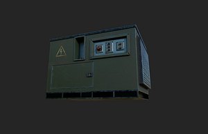 3D old generator model