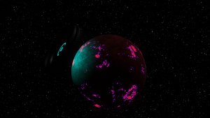 alien scene invasion 3D model