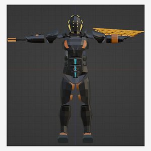 Sci-Fi  Armor for game