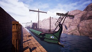 Ancient Ships 3D model