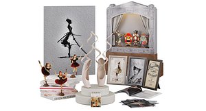 3D model Ballet Ticket