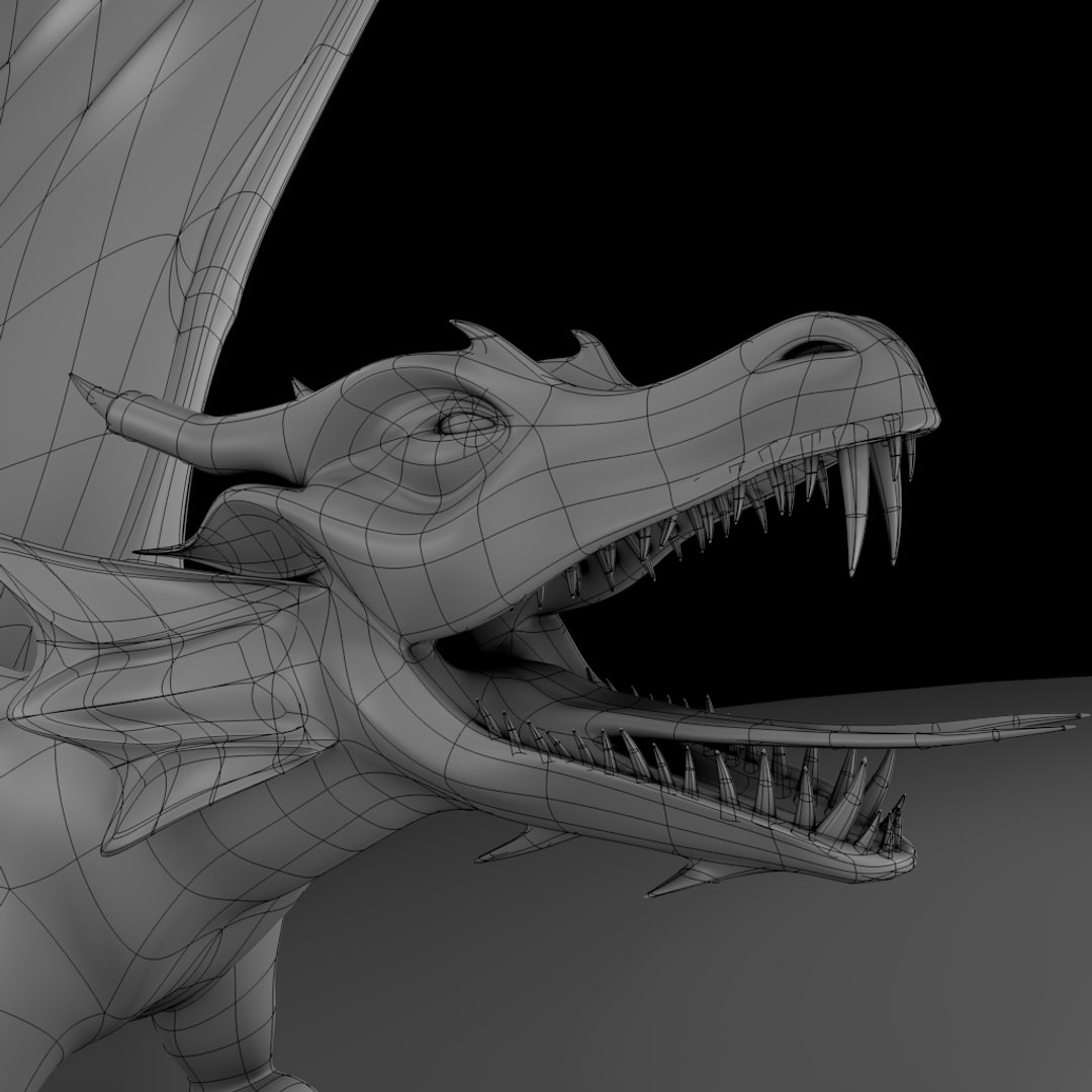 3D Dragon - TurboSquid 555266