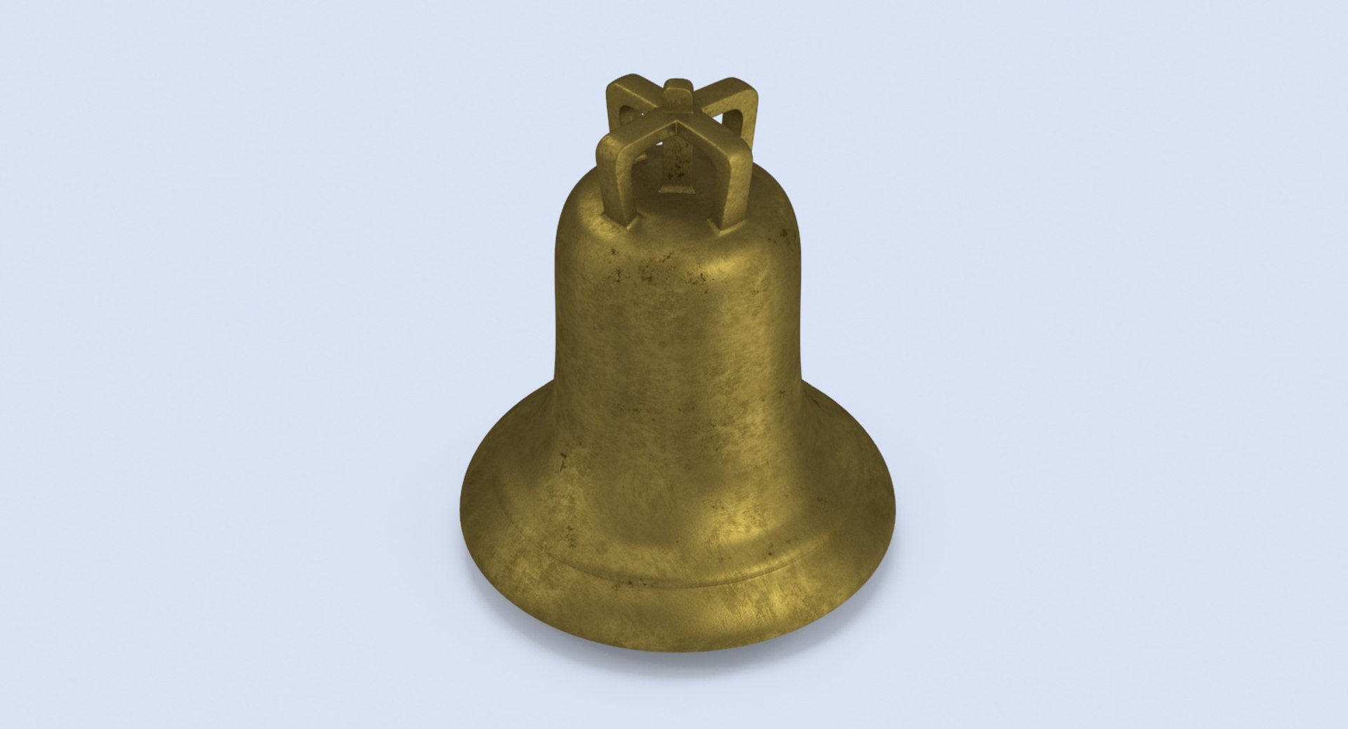 School-bell-01 3d Max