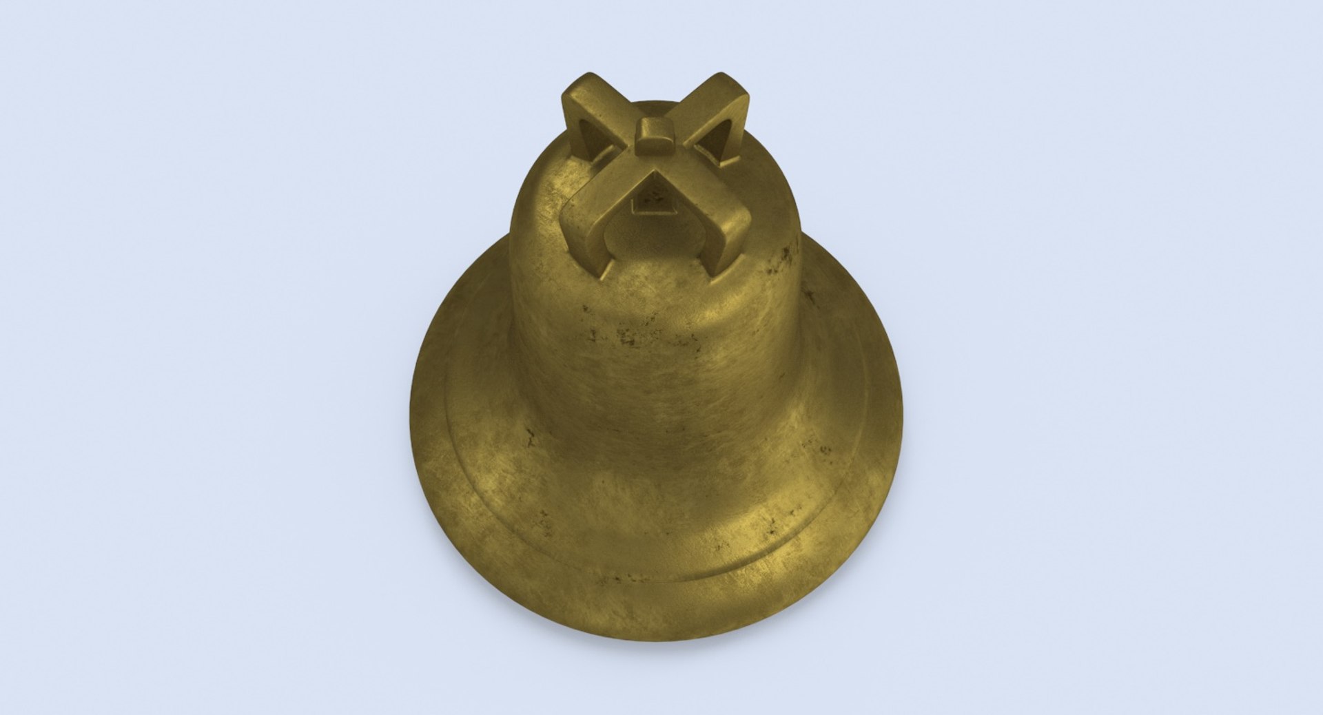 School-bell-01 3d Max