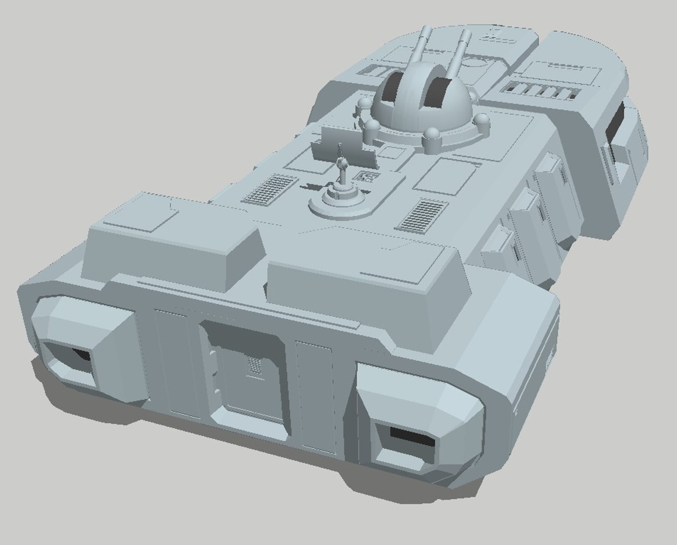 Itt Imperial Troop Transport 3D Model - TurboSquid 1304257