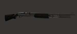 shotgun games 3d model