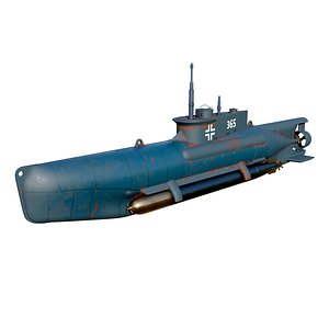 U-Boat Seehund 3D