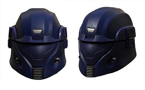 helmet sci fi model