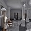 3d classic interior model