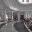 3d classic interior model